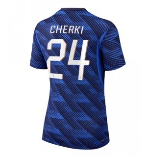 Frankrike Rayan Cherki #24 Hjemmedrakt Dame VM 2026 Kortermet