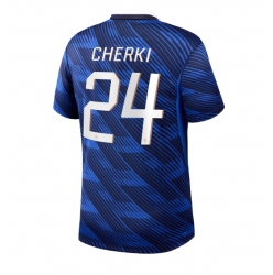 Frankrike Rayan Cherki #24 Hjemmedrakt VM 2026 Kortermet