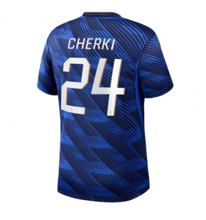 Frankrike Rayan Cherki #24 Hjemmedrakt VM 2026 Kortermet