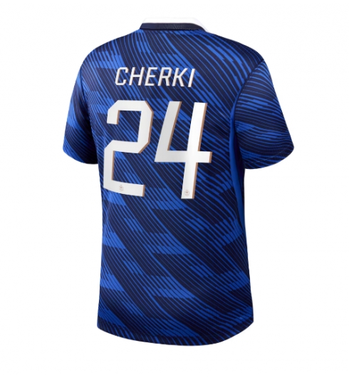 Frankrike Rayan Cherki #24 Hjemmedrakt VM 2026 Kortermet Frankrike Rayan Cherki #24 Hjemmedrakt VM 2026 Kortermet