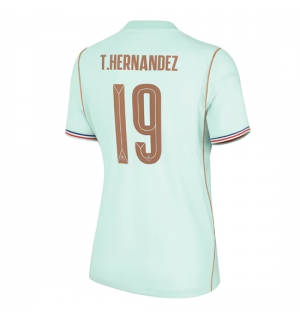 Frankrike Theo Hernandez #19 Bortedrakt Dame VM 2026 Kortermet