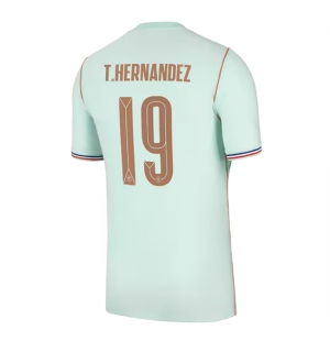 Frankrike Theo Hernandez #19 Bortedrakt VM 2026 Kortermet