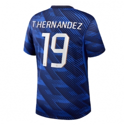 Frankrike Theo Hernandez #19 Hjemmedrakt VM 2026 Kortermet