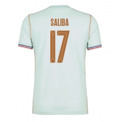 Frankrike William Saliba #17 Bortedrakt Dame VM 2026 Kortermet