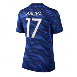 Frankrike William Saliba #17 Hjemmedrakt Dame VM 2026 Kortermet