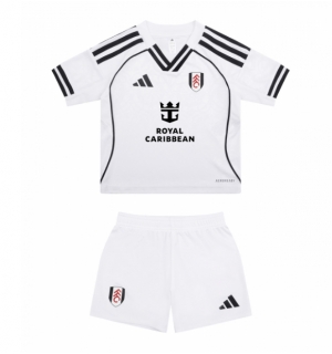 Fulham Hjemmedraktsett Barn 2025-26 Kortermet (+ Korte bukser)