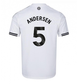 Fulham Joachim Andersen #5 Hjemmedrakt 2025-26 Kortermet