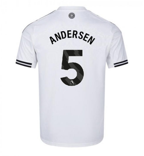 Fulham Joachim Andersen #5 Hjemmedrakt 2025-26 Kortermet Fulham Joachim Andersen #5 Hjemmedrakt 2025-26 Kortermet
