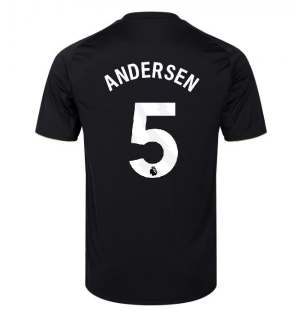 Fulham Joachim Andersen #5 Tredjedrakt 2025-26 Kortermet