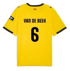 Girona Donny van de Beek #6 Bortedrakt 2025-26 Kortermet
