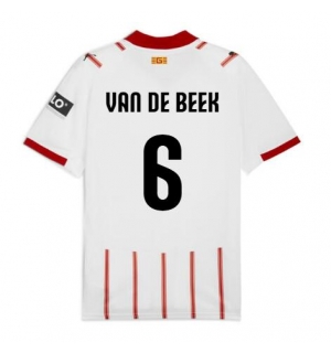Girona Donny van de Beek #6 Hjemmedrakt 2025-26 Kortermet