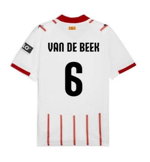Girona Donny van de Beek #6 Hjemmedrakt 2025-26 Kortermet Girona Donny van de Beek #6 Hjemmedrakt 2025-26 Kortermet