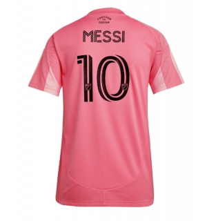 Inter Miami Lionel Messi #10 Hjemmedrakt Dame 2025-26 Kortermet