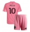 Inter Miami Lionel Messi #10 Hjemmedraktsett Barn 2025-26 Kortermet (+ Korte bukser)