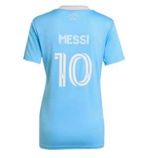 Inter Miami Lionel Messi #10 Tredjedrakt Dame 2025-26 Kortermet