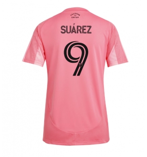 Inter Miami Luis Suarez #9 Hjemmedrakt Dame 2025-26 Kortermet