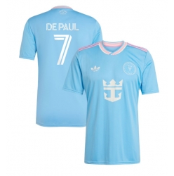 Inter Miami Rodrigo De Paul #7 Tredjedrakt 2025-26 Kortermet