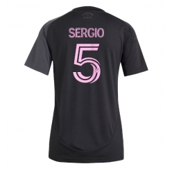 Inter Miami Sergio Busquets #5 Bortedrakt Dame 2025-26 Kortermet