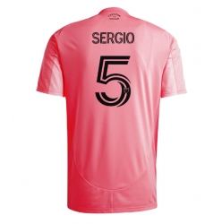 Inter Miami Sergio Busquets #5 Hjemmedrakt 2025-26 Kortermet