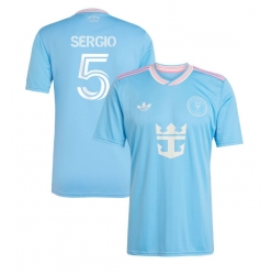 Inter Miami Sergio Busquets #5 Tredjedrakt 2025-26 Kortermet