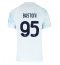 Inter Milan Alessandro Bastoni #95 Bortedrakt 2025-26 Kortermet Inter Milan Alessandro Bastoni #95 Bortedrakt 2025-26 Kortermet