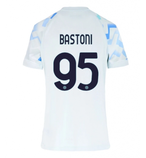 Inter Milan Alessandro Bastoni #95 Bortedrakt Dame 2025-26 Kortermet Inter Milan Alessandro Bastoni #95 Bortedrakt Dame 2025-26 Kortermet