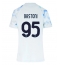 Inter Milan Alessandro Bastoni #95 Bortedrakt Dame 2025-26 Kortermet Inter Milan Alessandro Bastoni #95 Bortedrakt Dame 2025-26 Kortermet