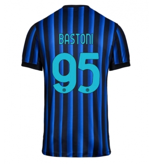 Inter Milan Alessandro Bastoni #95 Hjemmedrakt 2025-26 Kortermet