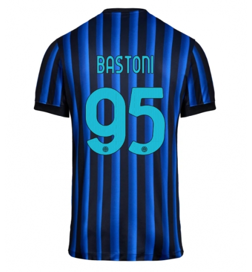 Inter Milan Alessandro Bastoni #95 Hjemmedrakt 2025-26 Kortermet Inter Milan Alessandro Bastoni #95 Hjemmedrakt 2025-26 Kortermet