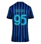 Inter Milan Alessandro Bastoni #95 Hjemmedrakt Dame 2025-26 Kortermet Inter Milan Alessandro Bastoni #95 Hjemmedrakt Dame 2025-26 Kortermet