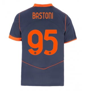 Inter Milan Alessandro Bastoni #95 Tredjedrakt 2025-26 Kortermet