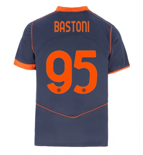 Inter Milan Alessandro Bastoni #95 Tredjedrakt 2025-26 Kortermet Inter Milan Alessandro Bastoni #95 Tredjedrakt 2025-26 Kortermet