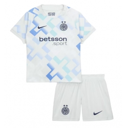 Inter Milan Bortedraktsett Barn 2025-26 Kortermet (+ Korte bukser)
