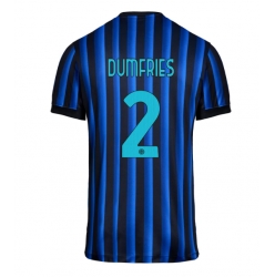 Inter Milan Denzel Dumfries #2 Hjemmedrakt 2025-26 Kortermet