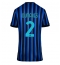 Inter Milan Denzel Dumfries #2 Hjemmedrakt Dame 2025-26 Kortermet