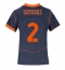 Inter Milan Denzel Dumfries #2 Tredjedrakt Dame 2025-26 Kortermet