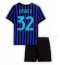 Inter Milan Federico Dimarco #32 Hjemmedraktsett Barn 2025-26 Kortermet (+ Korte bukser)