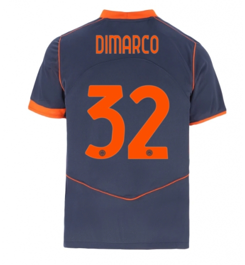 Inter Milan Federico Dimarco #32 Tredjedrakt 2025-26 Kortermet Inter Milan Federico Dimarco #32 Tredjedrakt 2025-26 Kortermet