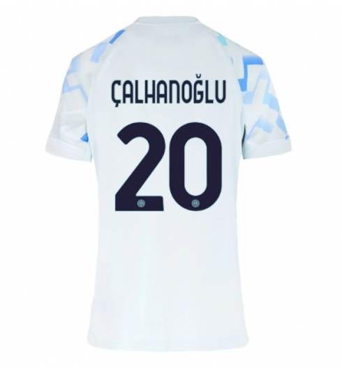 Inter Milan Hakan Calhanoglu #20 Bortedrakt Dame 2025-26 Kortermet Inter Milan Hakan Calhanoglu #20 Bortedrakt Dame 2025-26 Kortermet
