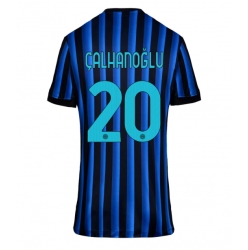 Inter Milan Hakan Calhanoglu #20 Hjemmedrakt Dame 2025-26 Kortermet