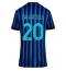 Inter Milan Hakan Calhanoglu #20 Hjemmedrakt Dame 2025-26 Kortermet Inter Milan Hakan Calhanoglu #20 Hjemmedrakt Dame 2025-26 Kortermet