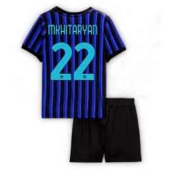 Inter Milan Henrikh Mkhitaryan #22 Hjemmedraktsett Barn 2025-26 Kortermet (+ Korte bukser)