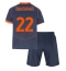 Inter Milan Henrikh Mkhitaryan #22 Tredjedraktsett Barn 2025-26 Kortermet (+ Korte bukser)