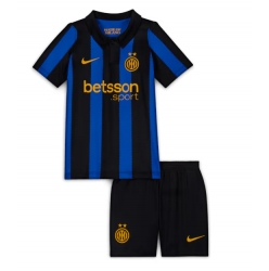 Inter Milan Hjemmedraktsett Barn 2026-27 Kortermet (+ Korte bukser)