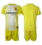 Inter Milan Keeper Bortedraktsett Barn 2025-26 Kortermet (+ Korte bukser)
