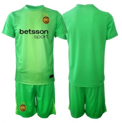 Inter Milan Keeper Tredjedraktsett Barn 2025-26 Kortermet (+ Korte bukser)