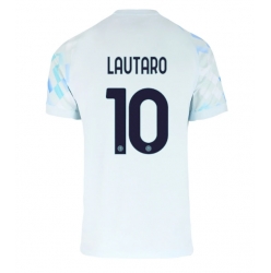 Inter Milan Lautaro Martinez #10 Bortedrakt 2025-26 Kortermet