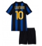 Inter Milan Lautaro Martinez #10 Hjemmedraktsett Barn 2026-27 Kortermet (+ Korte bukser)