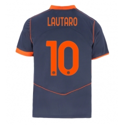 Inter Milan Lautaro Martinez #10 Tredjedrakt 2025-26 Kortermet