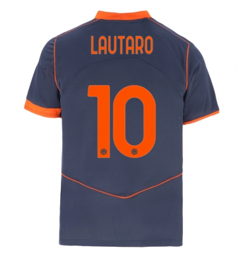 Inter Milan Lautaro Martinez #10 Tredjedrakt 2025-26 Kortermet Inter Milan Lautaro Martinez #10 Tredjedrakt 2025-26 Kortermet